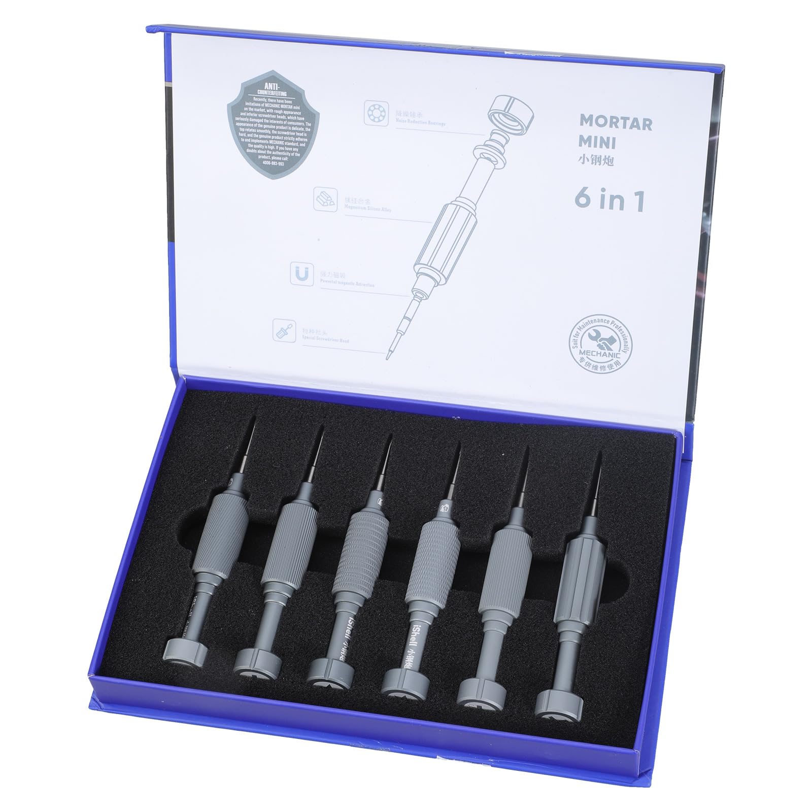 Yrohgkpn 6Piece Small Screwdriver Set Tips For Electronics Maintenance With Comfortable Grip Electronics