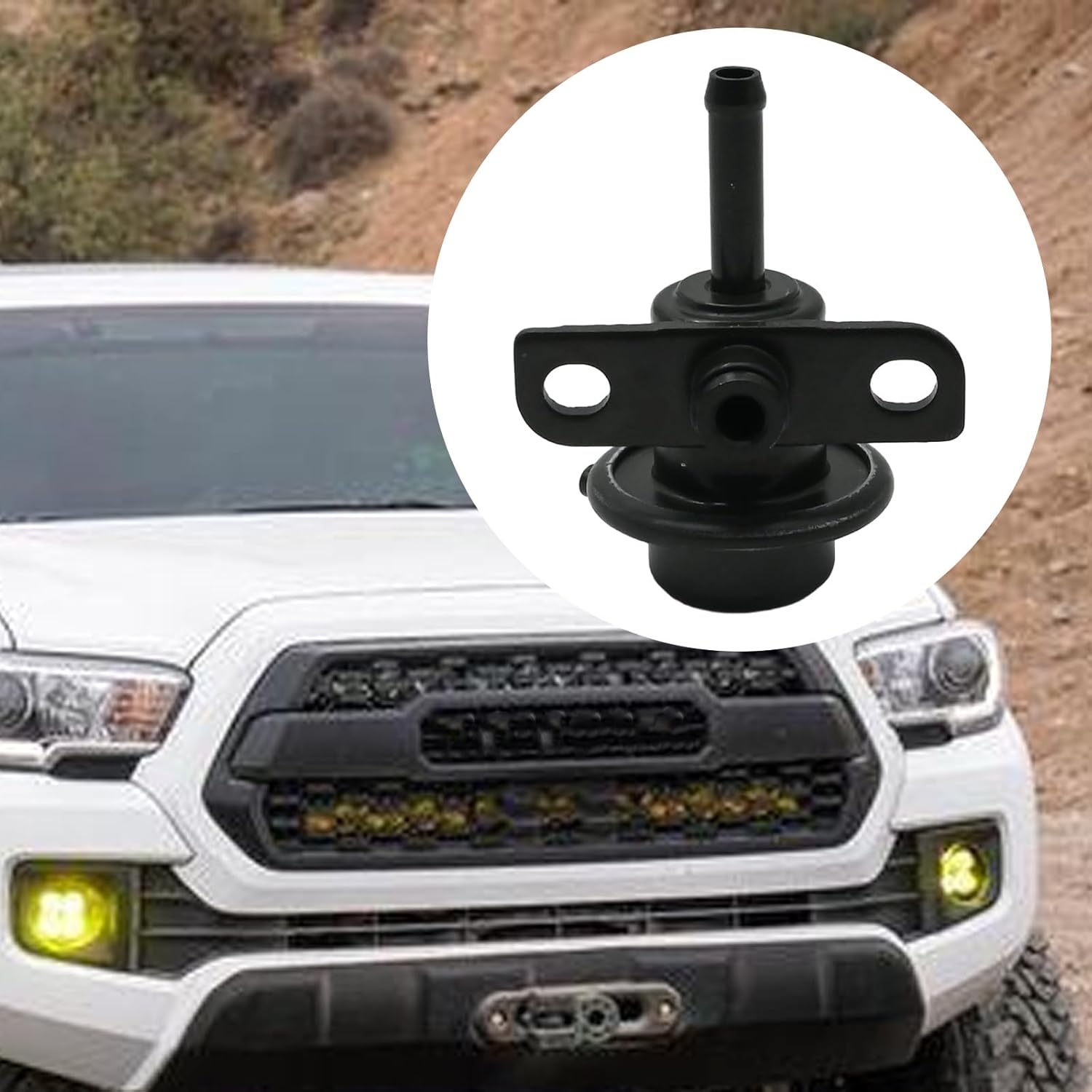 UOIENRT Fuel Injection Pressure Regulator 23280-75020, Replacement for Toyota Tacoma 1994-2004, 4Runner 1996-2000, T100 1994-1998, 2328075020 23280-20010