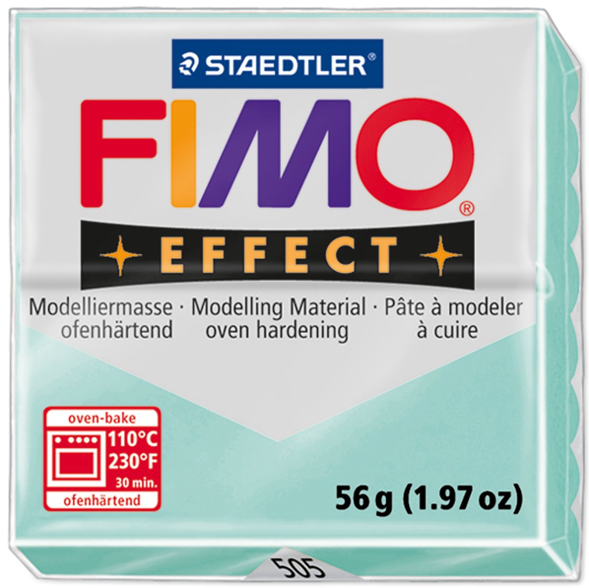Fimo 8020 – 052 Pasta-Trocknende – Modelliermasse Zum Backen, 8 Portionen