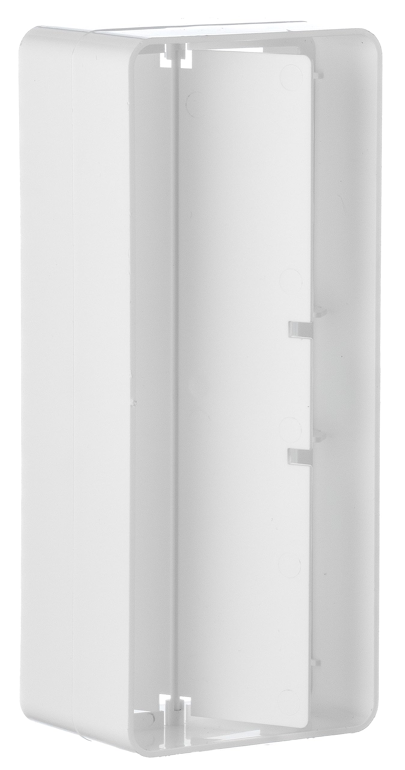 Steinberg14 Flat Duct Connector 220 x 90 mm / 8.7 x 3.5 inch Channel Connector with Backflow Valve