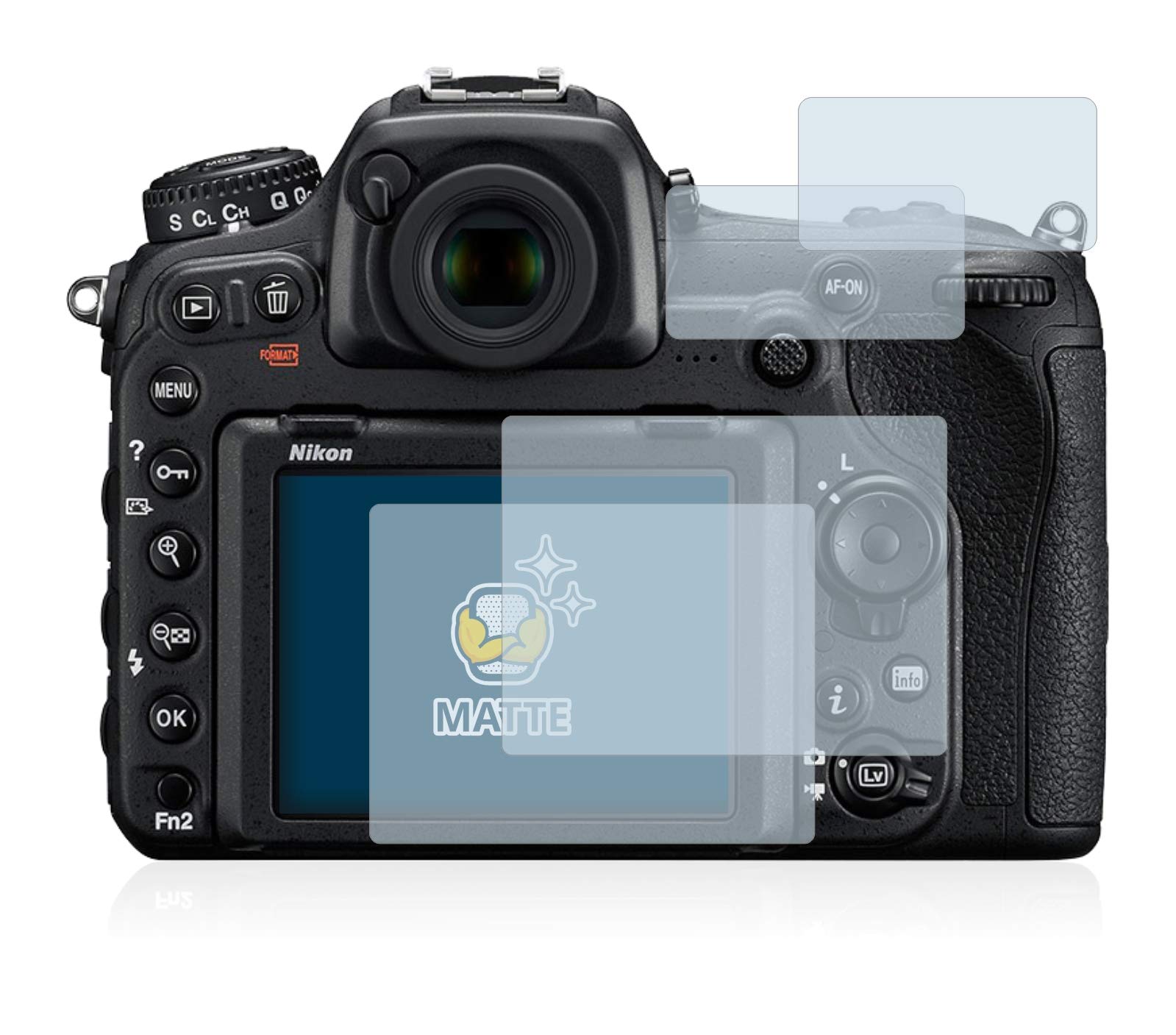 BROTECT AirGlass Mattschutz Für Nikon Coolpix B500 - Entspiegelt, Kratzfest 9H, Anti-Fingerprint, Made In Germany