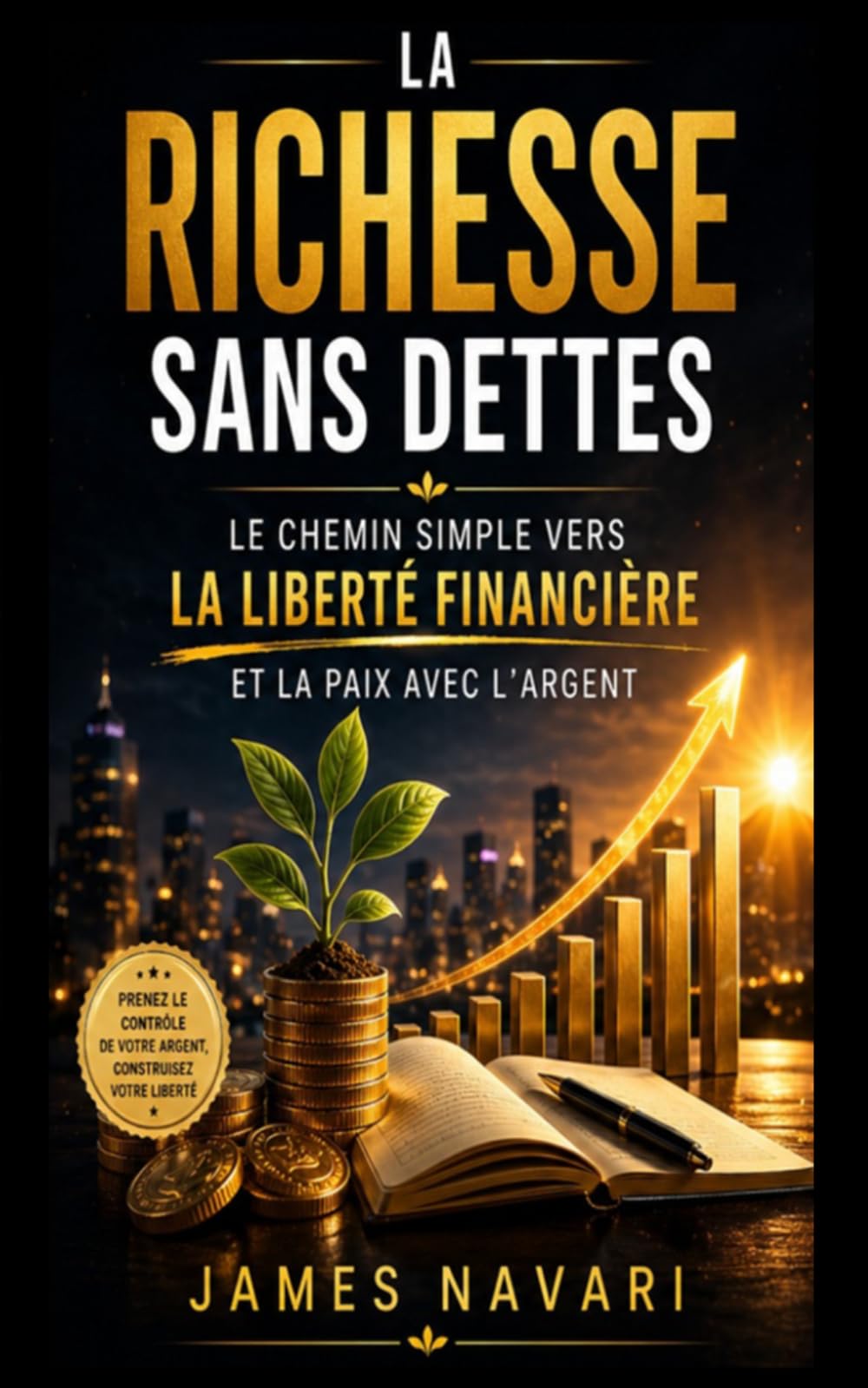 La Richesse Sans Dettes: Le chemin simple vers la liberté financière et la paix avec l'argent