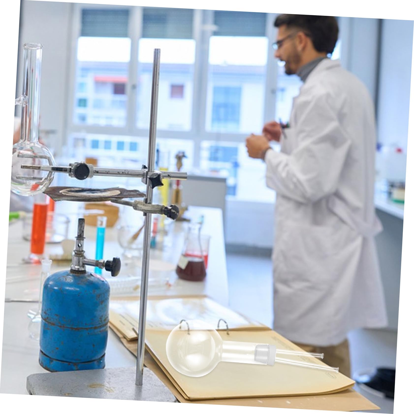 PRETYZOOM 2 Sätze Siphon Apparatus Chemie Demonstrationskit für Schule und Labor Tragbares Gaslöslichkeitsgerät Vielseitiges Unterrichtsmaterial für Oberstufe Interaktives Chemie-lehrmittel