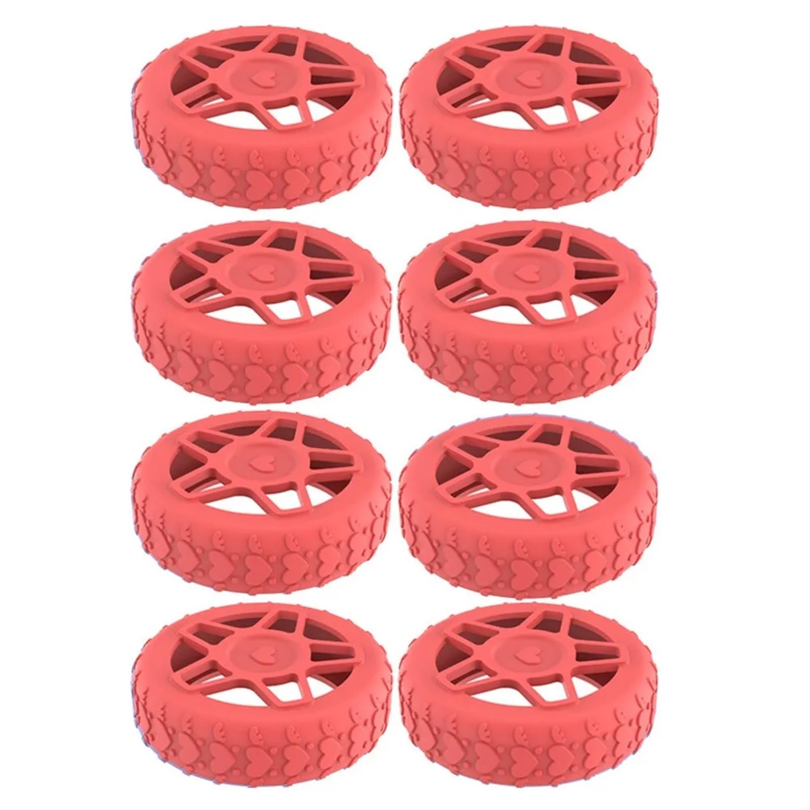 Funda protectora de silicona para ruedas de equipaje, antideslizante, reduce el ruido, anillos de protección de ruedas, absorción de golpes, antideslizante, rollo silencioso, cojín de choque