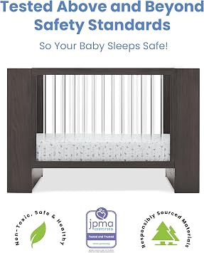 Delta Children Aerin 4-in-1 Convertible Crib - Greenguard Gold Certified، Rustic Gray