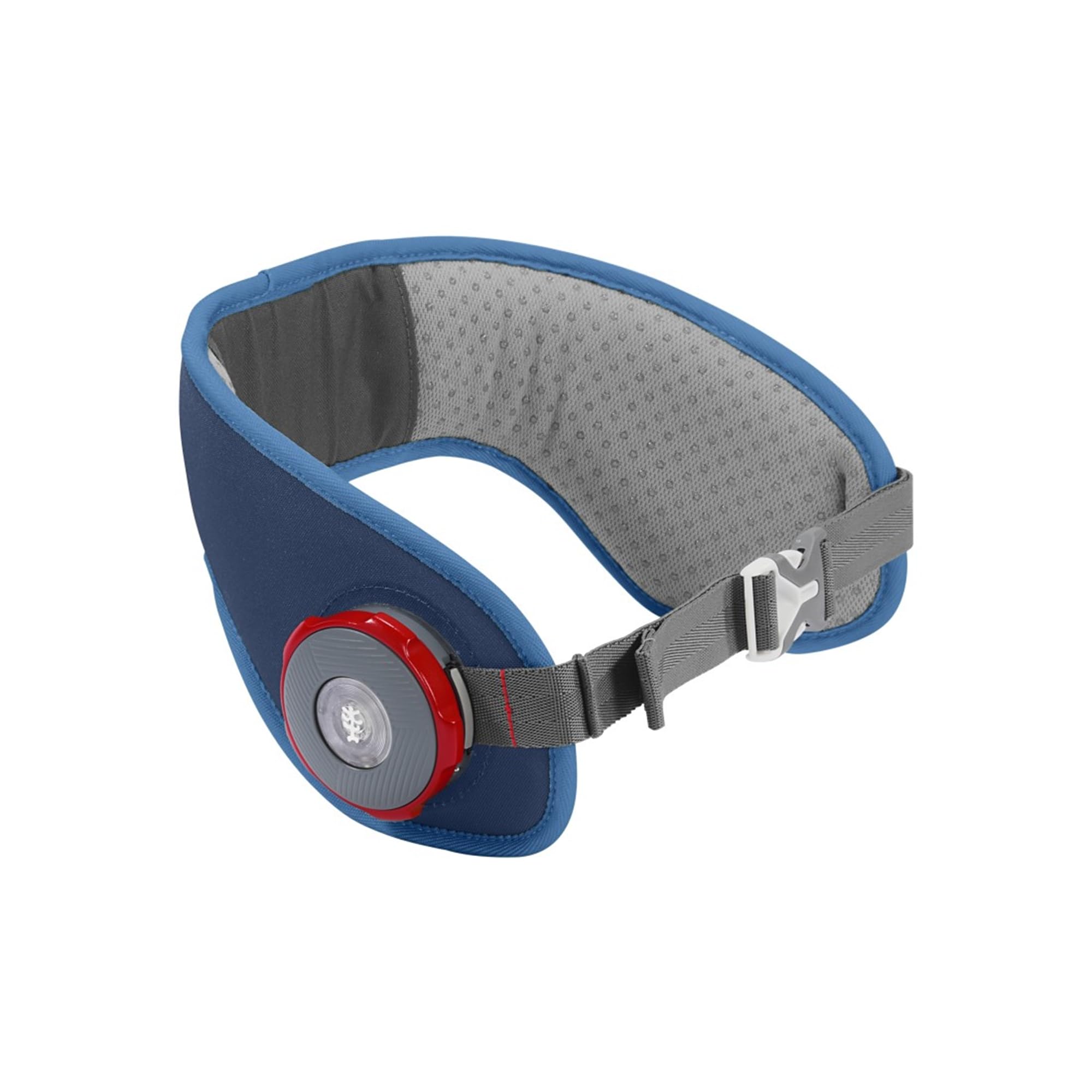 Step by Step Mechanischer Hüftgurt Easy Belt Blue“, blau, ergonomische, mechanische & kinderleichte Einstellung, LED-Funktion, optimaler Sitz
