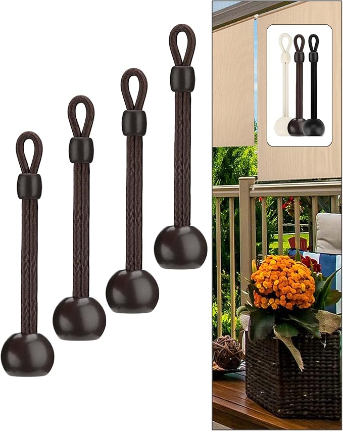 IVYSUN Sun Shade Tie Downs Replacement Parts,Bungee Tie Downs,Weather