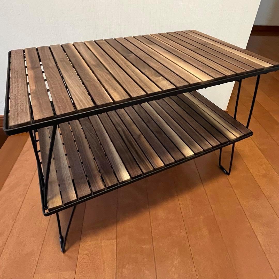 フィールドラック天板ウォールナット無垢材 11 フィールドラック天板