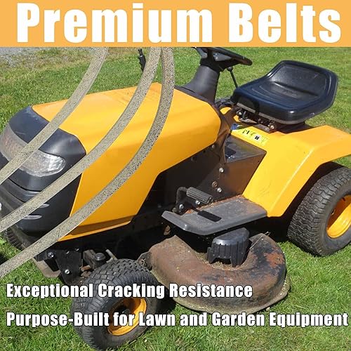 Miniatura 7 de 754-04060 954-04060 - Cinturón de cubierta de cortacésped de 42 pulgadas compatible con Troy-Bilt MTD Cub Cadet Craftsman Huskee White Outdoor