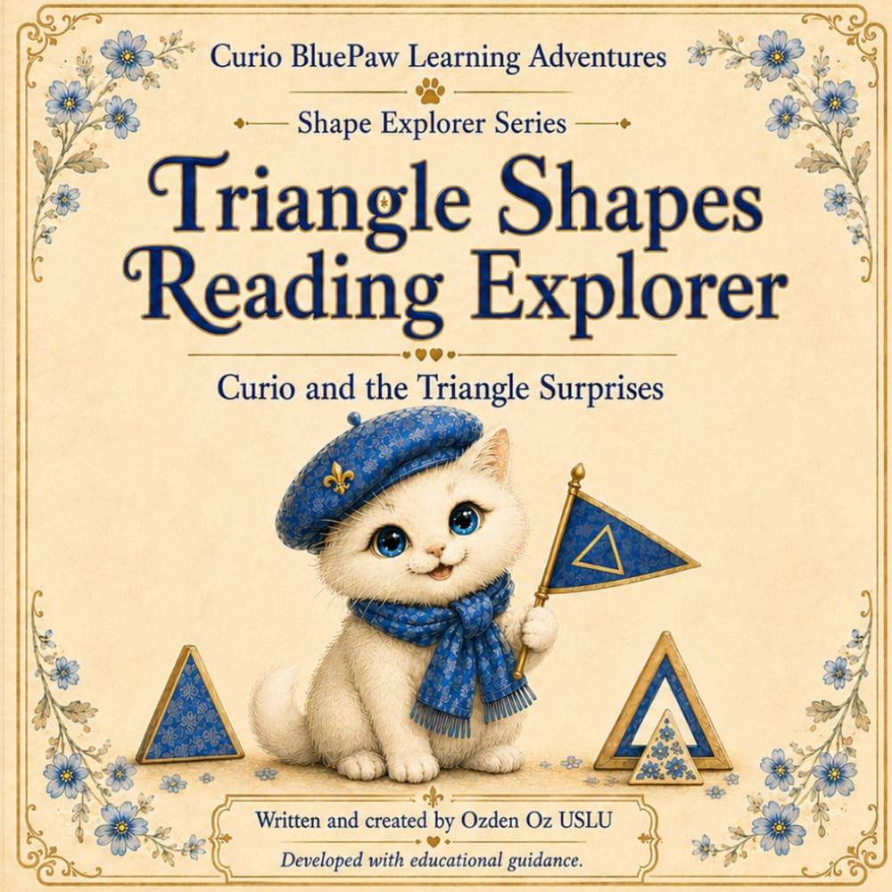 Curio Bluepaw Learning Adventures: Triangle Shapes Reading Explorer (Shape Expolorer Series)