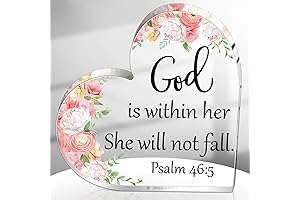 Religious Desk Decor | Inspiring Christian Gift for Her