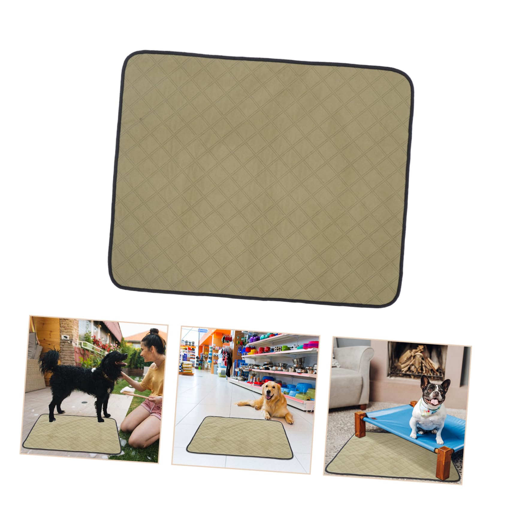 UPKOCH 2pezzi Tappetini Assorbenti Per Lavabili Tappetini Igienici Riutilizzabili Per Forniture Per Lettiera Per Per Dei