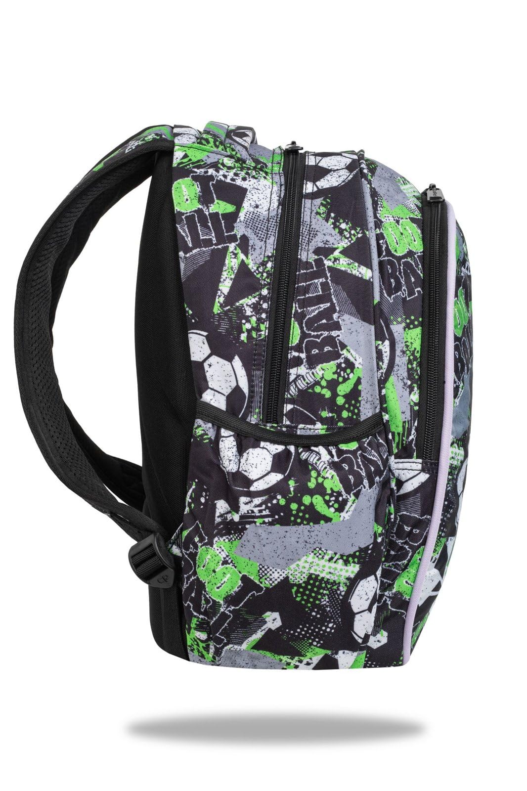 Coolpack F110674, JIMMY LED LET`S GOL, Multicolor, multi-coloured, 39 x 28 x 17 cm, Designer, Multi-coloured, 39 x 28 x 17 cm, Designer