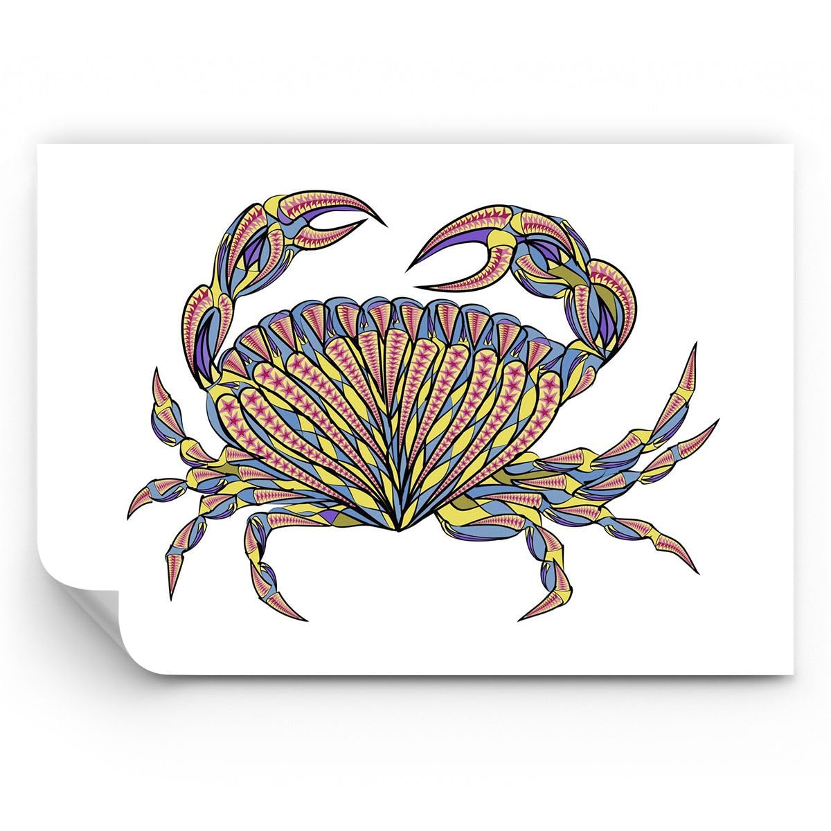 ARTTOR Fotomural 150x105 cm Papel Pintado Infantil Animales - 3142 - WF4 | Alimento Ilustración Naturaleza Deluxe Papel pintado autoadhesivo Decoración de Pared Mural de Pared Salón Moderno ARTTOR