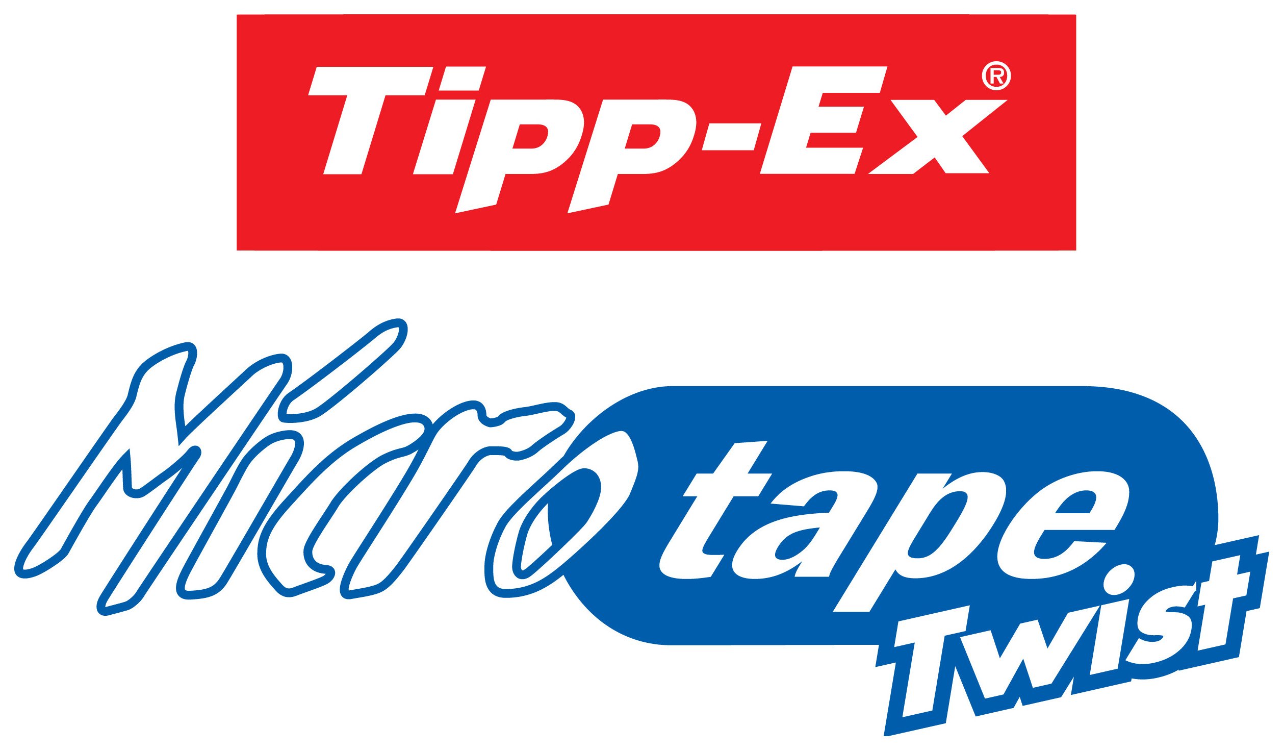 Tipp-Ex 8794321 Korrekturroller Micro Tape Twist mit drehbarer Schutzkappe, 60 bunte Korrekturmäuse im Bubble-Display, 8 m x 5 mm