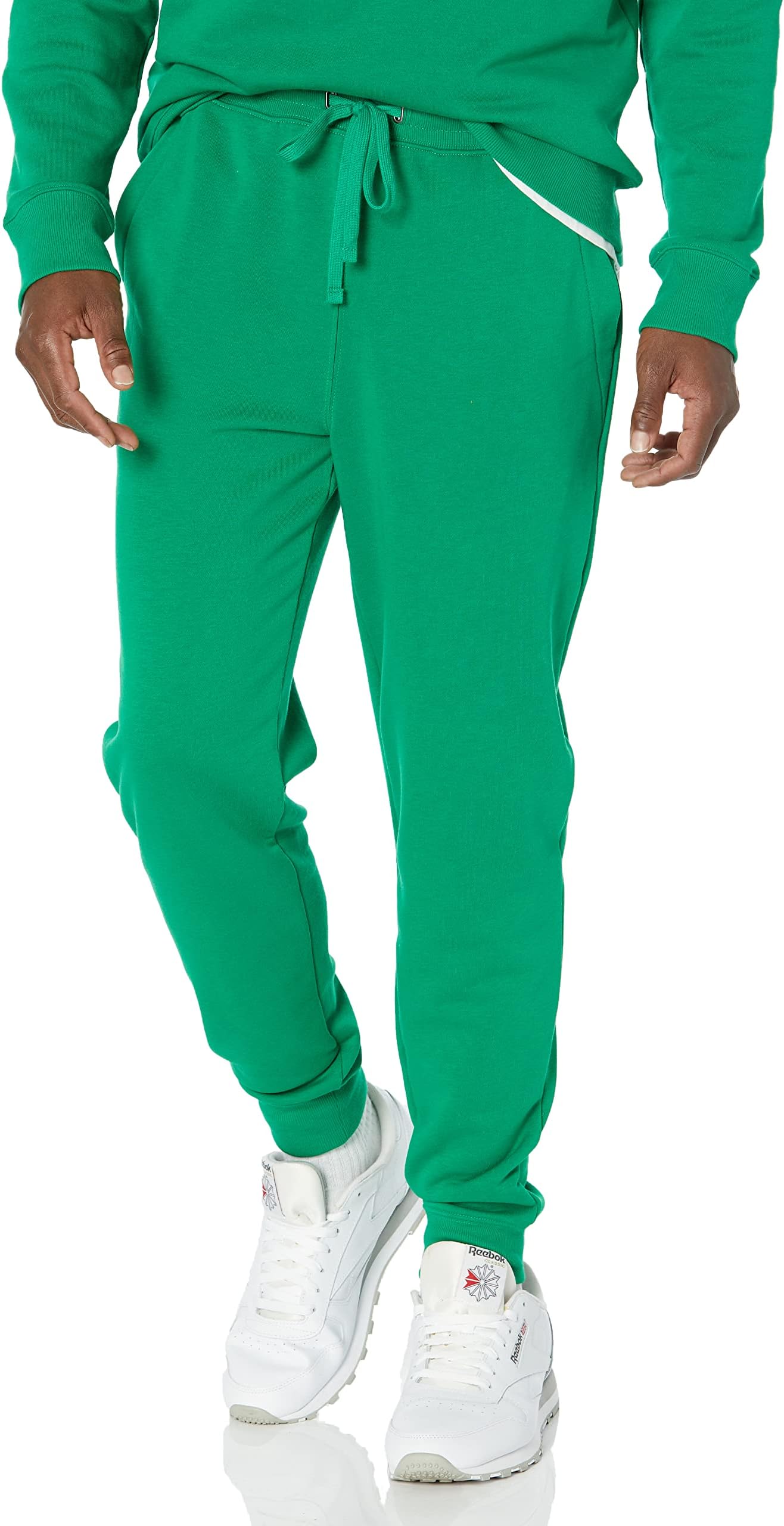 Men's Relaxed Fit Jogger Pants, Lightweight French Terry Loungewear
