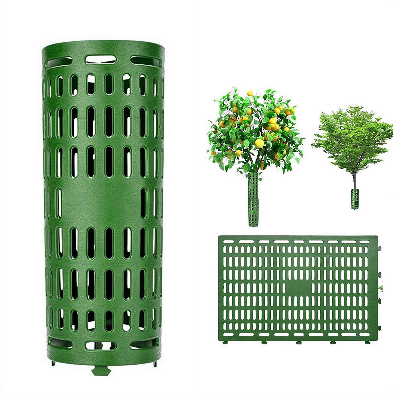Tree Bark Protector Guard,Essential Garden Supplies for Tree Health Maintenance,Protective Shrub Wraps for Lawn Care,Deer Proof Plant Cage for Backyard Orchard Landscape Installation