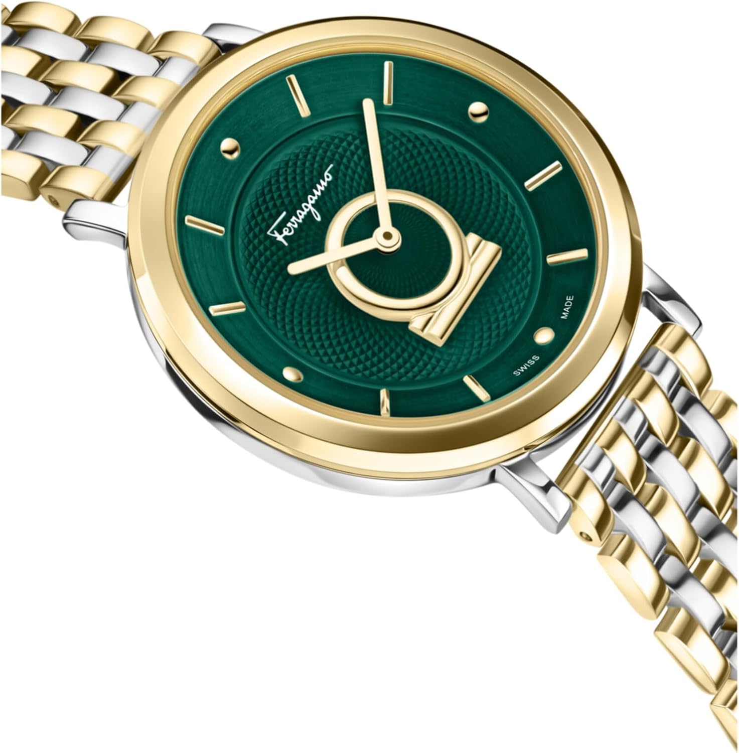 Salvatore Ferragamo Minuetto Leather Watch