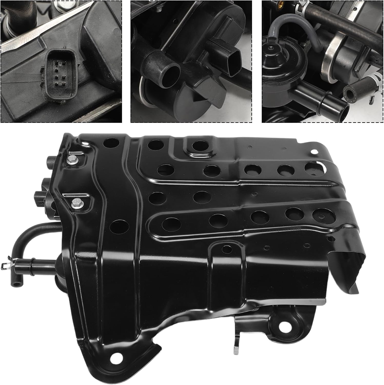 Vapor Charcoal Canister for RAV4 2006-2012 Emission Vapor Canister Replaces 77740-42090 7774042090 77740-0R010 911-654