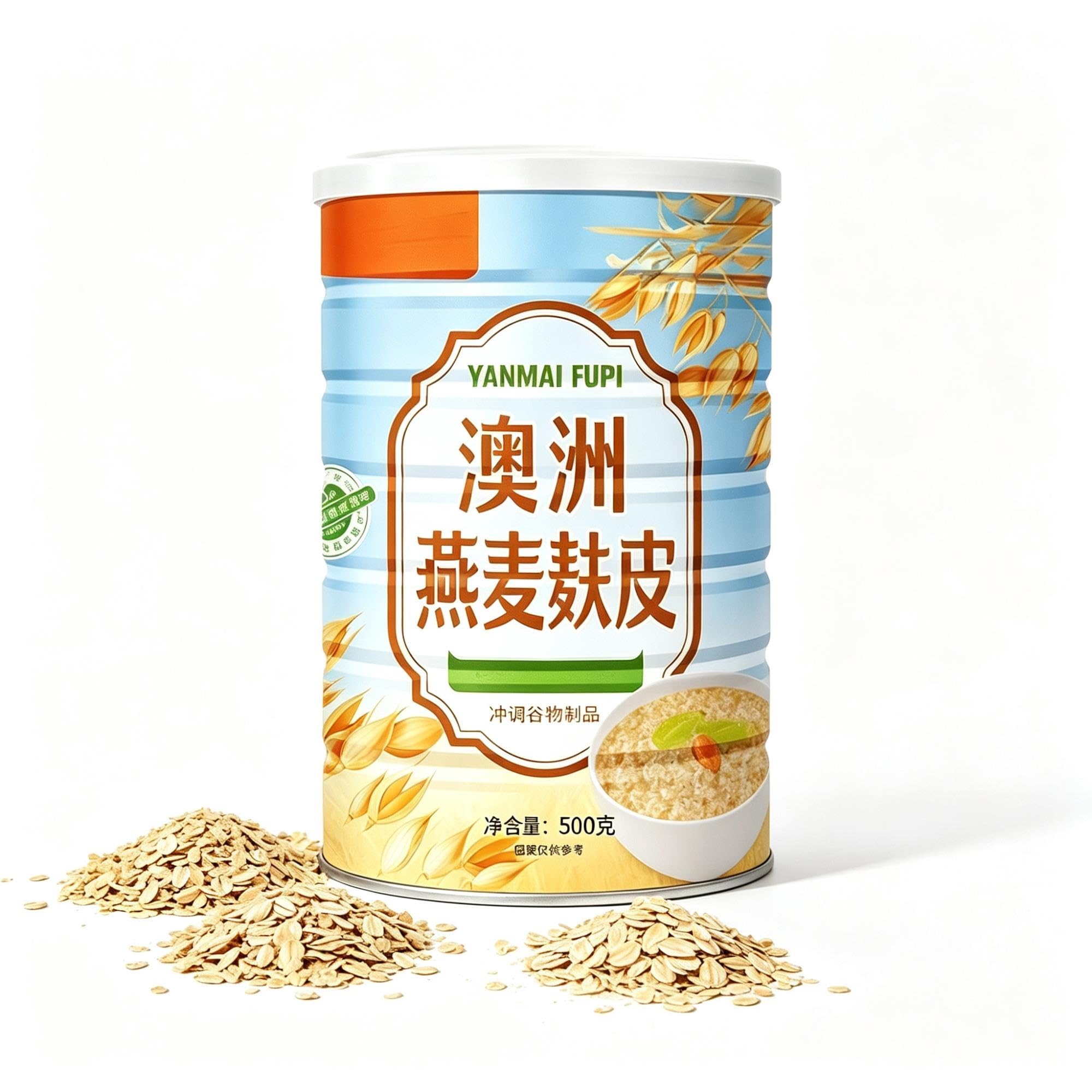 Instant-Haferkleie-Müsli, 500 g, ohne Kochen