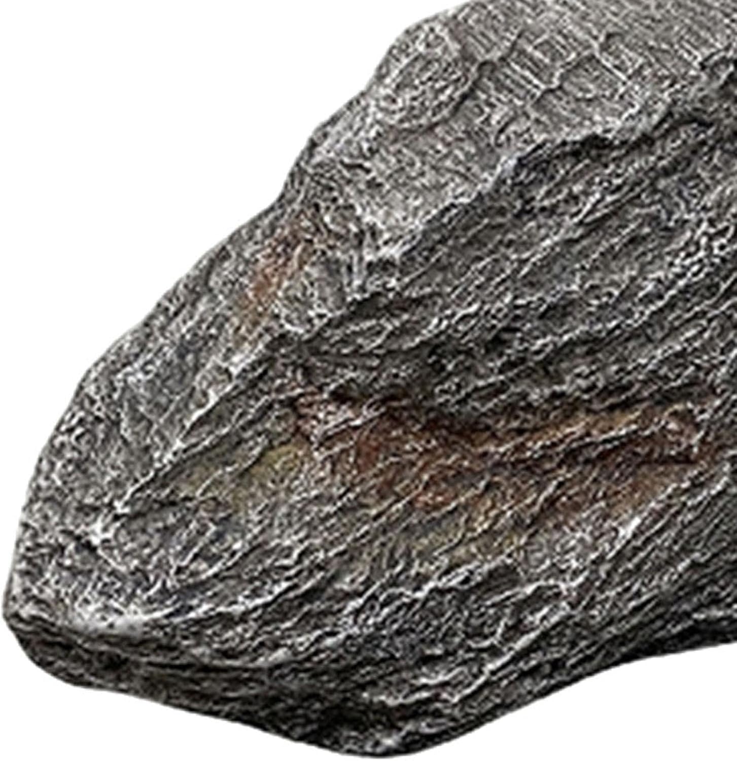 Mountain View Decor Ornament Lightweight Landscaping Statue Multipurpose Fish Tank Decoration for Micro Landscape 37x26x12cm (Gray 45x19x22cm)