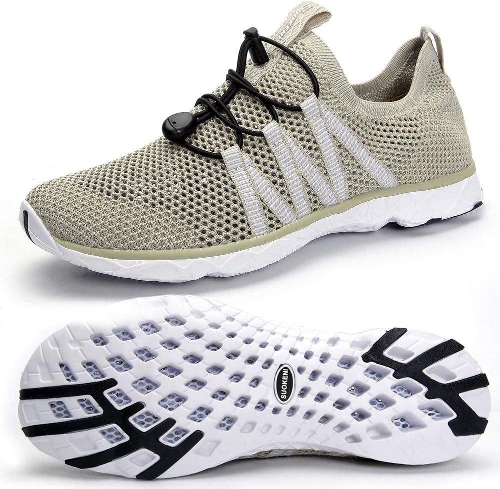 Men's Quick Drying Slip On Water Shoes for Beach or Water Sports