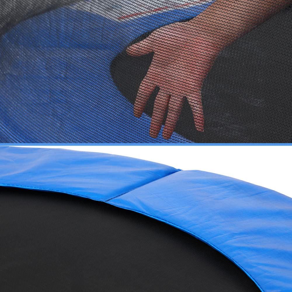Monzana Trampolin Ø 244/305/366/426 cm Komplettset inkl. Sicherheitsnetz, Leiter, Randabdeckung & Zubehör Kindertrampolin Gartentrampolin