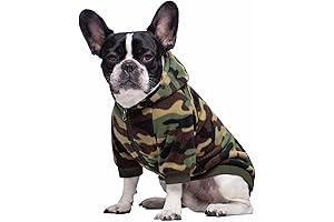 Adorable Camo French Bulldog Hoodie: A Cozy Canine Essential