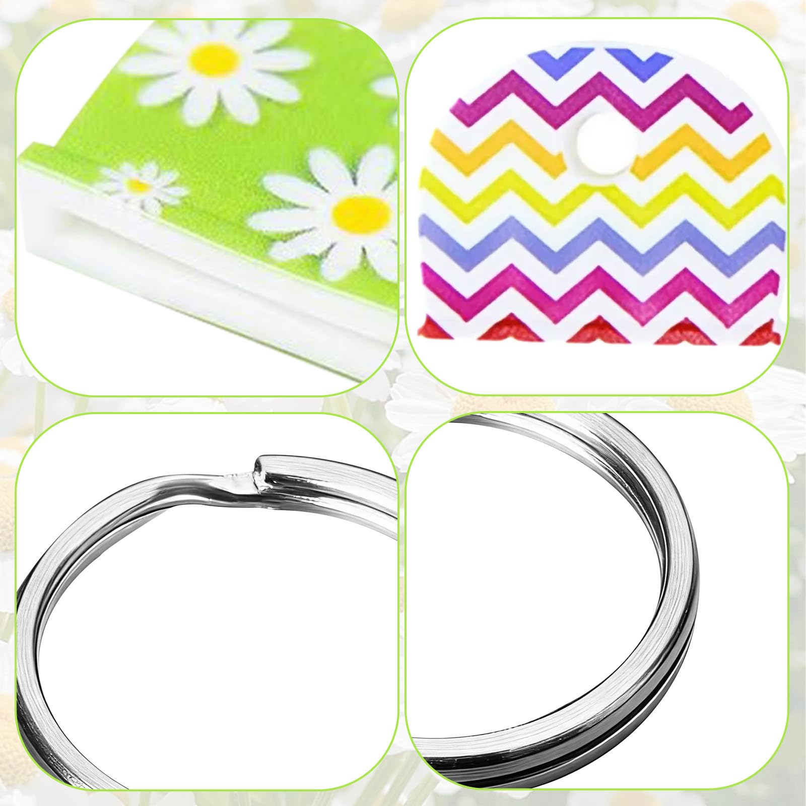 12 sztuk etui ochronne na klucze, 2,5 cm, z kółkiem na klucze, miękkie, rozciągliwe, funkcjonalne etui na klucze, łatwe do identyfikacji, do domu, biura