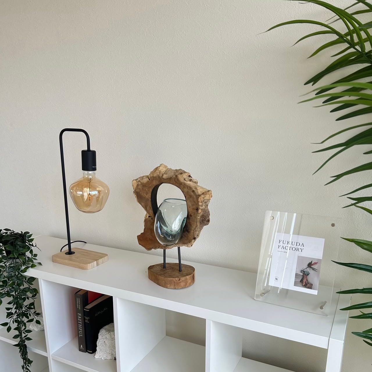 流木ガラス スタンド FUKUDA FACTORY 【公式通販】