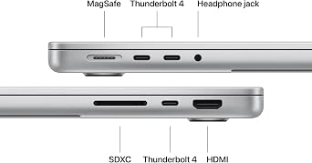 Apple 2025 MacBook Pro Laptop with M5 chip with 10core CPU and 10core GPU: 14.2-inch Liquid Retina XDR Display, 24GB Unified Memory, 1TB SSD Storage; Silver with AppleCare+ (3 Years)