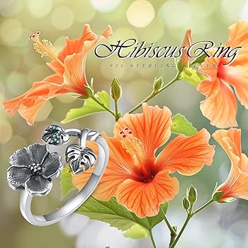 ハイビスカス（赤・黄）、プルメリアのハワイアンアクセサリー（楕円穴型） ハイビスカス（赤・黄）、プルメリアのハワイアンアクセサリー（楕円穴