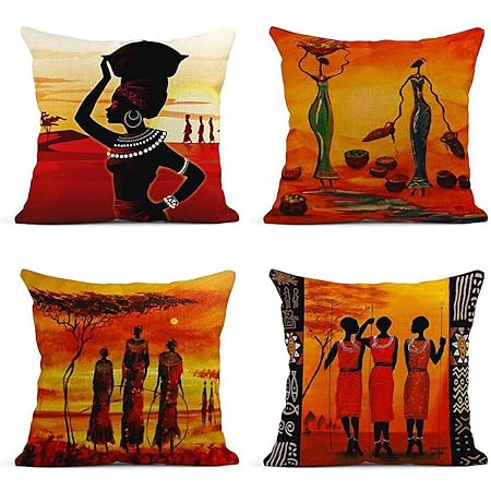 african pillow covers
