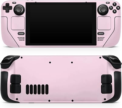 DesignSkinz - Compatible with Steam Deck - PC Skin Decal Protective Scratch Resistant Vinyl Wrap Gaming Cover - Baby Pink Pastel Color
