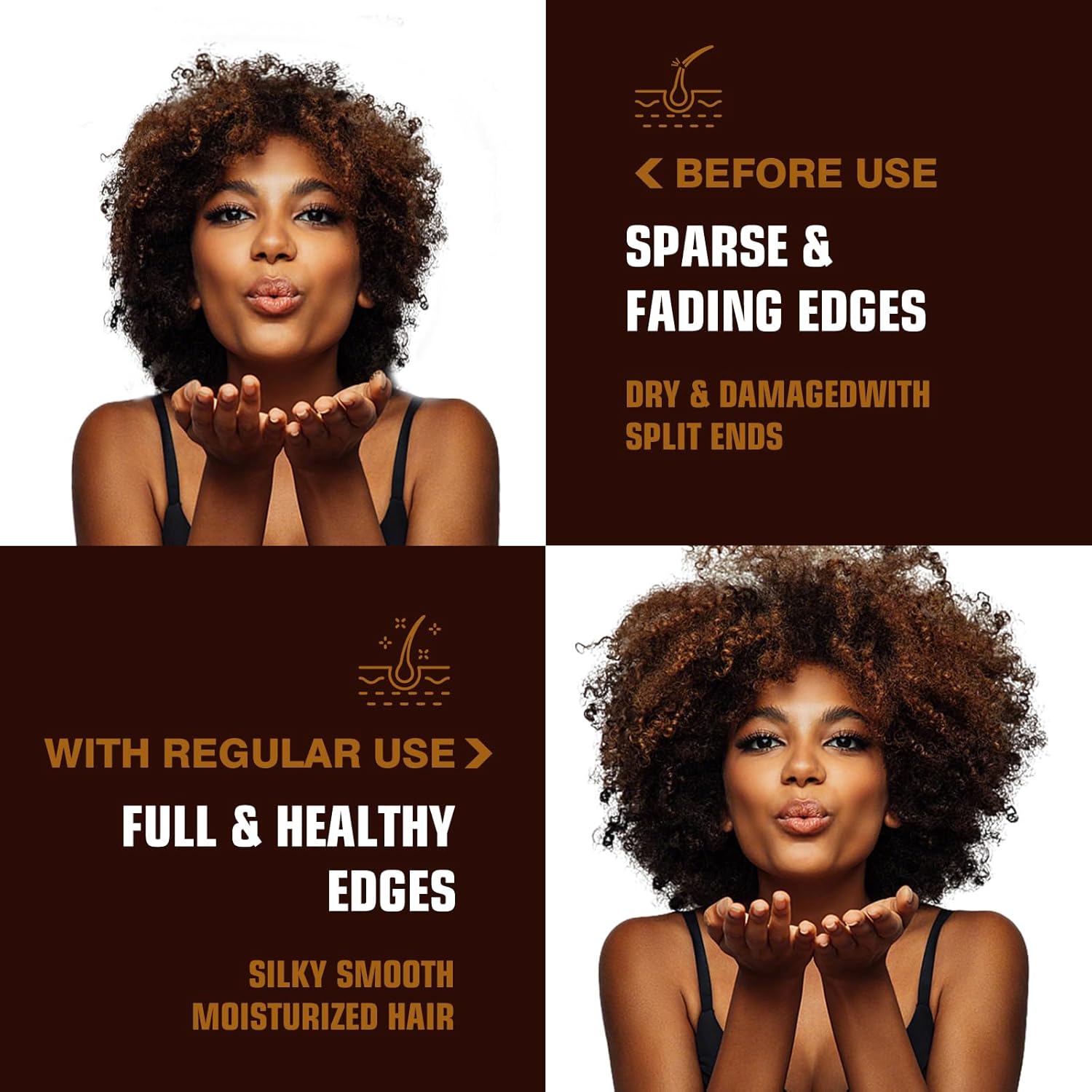 Organic Batana Oil for Hair Growth & Repair | 100% Pure, Unrefined Hair Treatment | Strengthens, Moisturizes, Reduces Hair Fall | 4.15 oz - Image 5