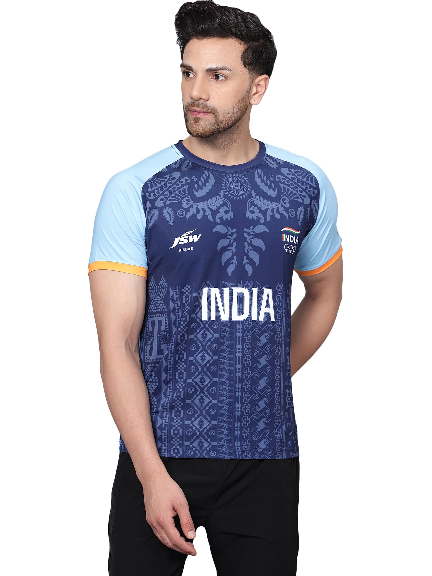 shiv naresh Men's Polyester Solid Regular Fit T-Shirt-picture-30