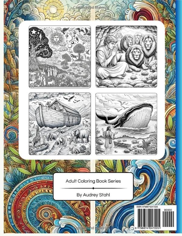 Old Testament Adult Coloring Book - Image 2