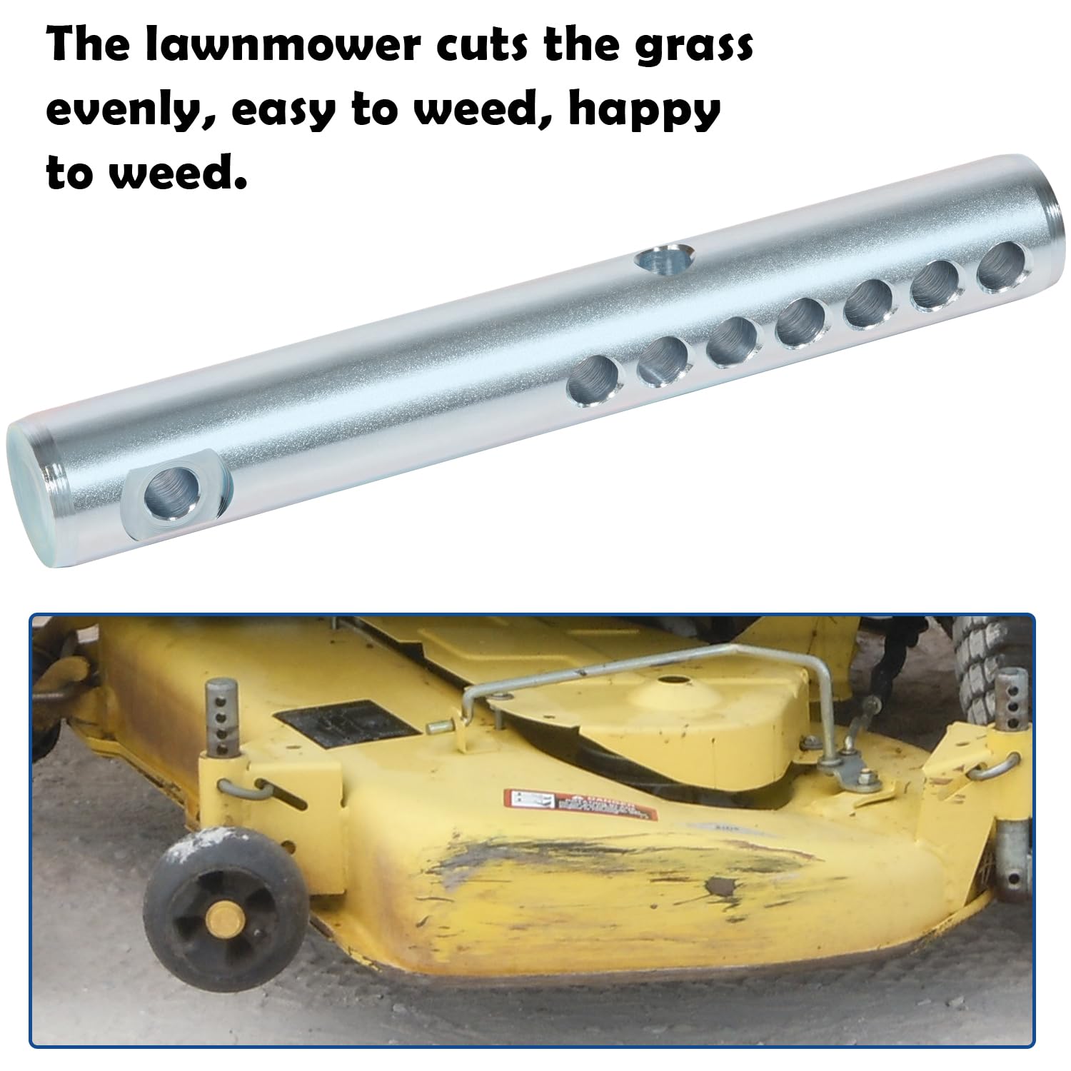 ましや Amazon.com: M110385 Mower Deck Gauge Wheel Arm Shaft Part