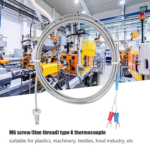Miniatura 6 de Temperature Sensor, Fast Thermal Response Thermocouple for Food Textile Industry (#5)