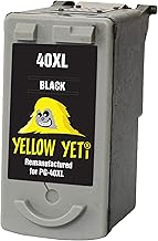 YELLOW YETI PG-40 Remanufactured Ink Cartridge Black for Canon Pixma iP2600 MP140 MP460 iP1800 iP1900 iP2500 MP190 MP210 MP220 MP170 MP180 MP160 MP450 MP470 MP150 MX3000 MX310 iP1200 iP1600
