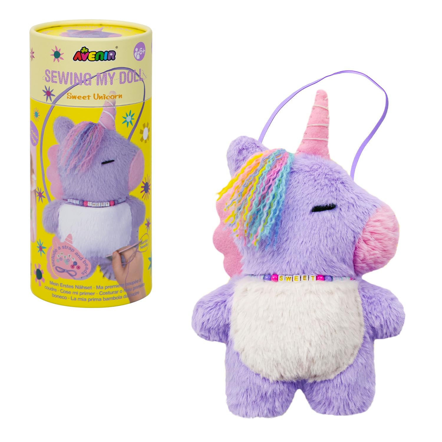 Avenir Sewing My Doll-001 (unicorn)