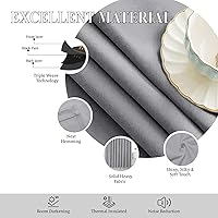 Vista 88 de Magic Drapes Cortina opaca plisada triple con aislamiento térmico para oscurecer la habitación, a prueba de derrames, lavable a máquina, paneles