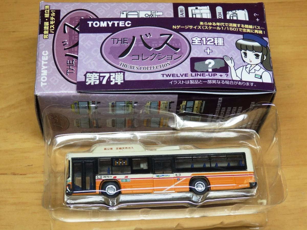 Amazon.co.jp: □バスコレクション第7弾(077)東武バス いすゞエルガ(A