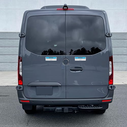 Miniatura 3 de (2 Piezas) Aviso Gracioso Adhesivo de Parachoques de Vinilo Recortado, Pegatina Decorativa para Vehículo, Ventana de Coche, Furgoneta, Camión, SUV