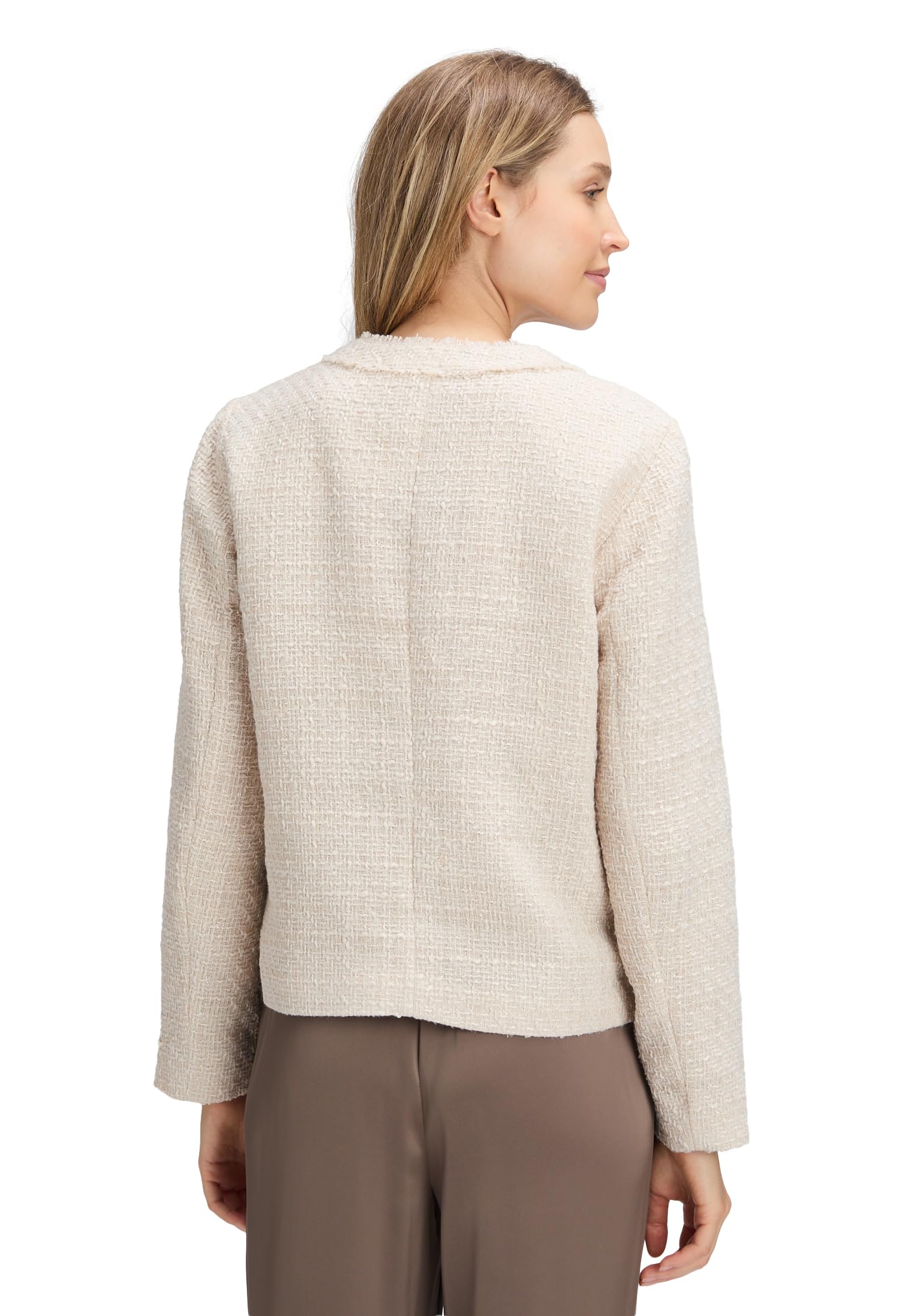 Betty Barclay Damen Blazer-Jacke mit Fransen
