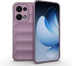 ESHUYI® Coque Silicone Liquide pour Oppo Reno13 5G (Violet Clair) avec Protection Anti-germes et Doublure Douce en Microfibre, Housse Full Body Protection Étui Antichoc