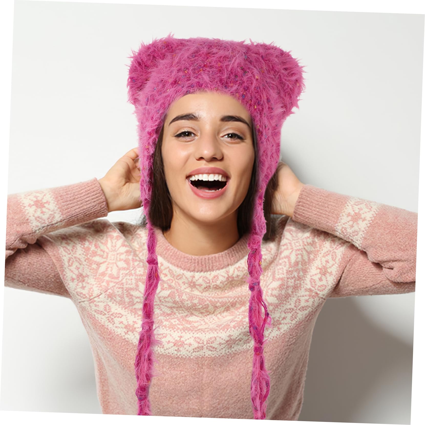 GALPADA Warmest Beanie Hat for Women Acrylic Fiber Comfort Hat Fashion Stylish for Family Friends