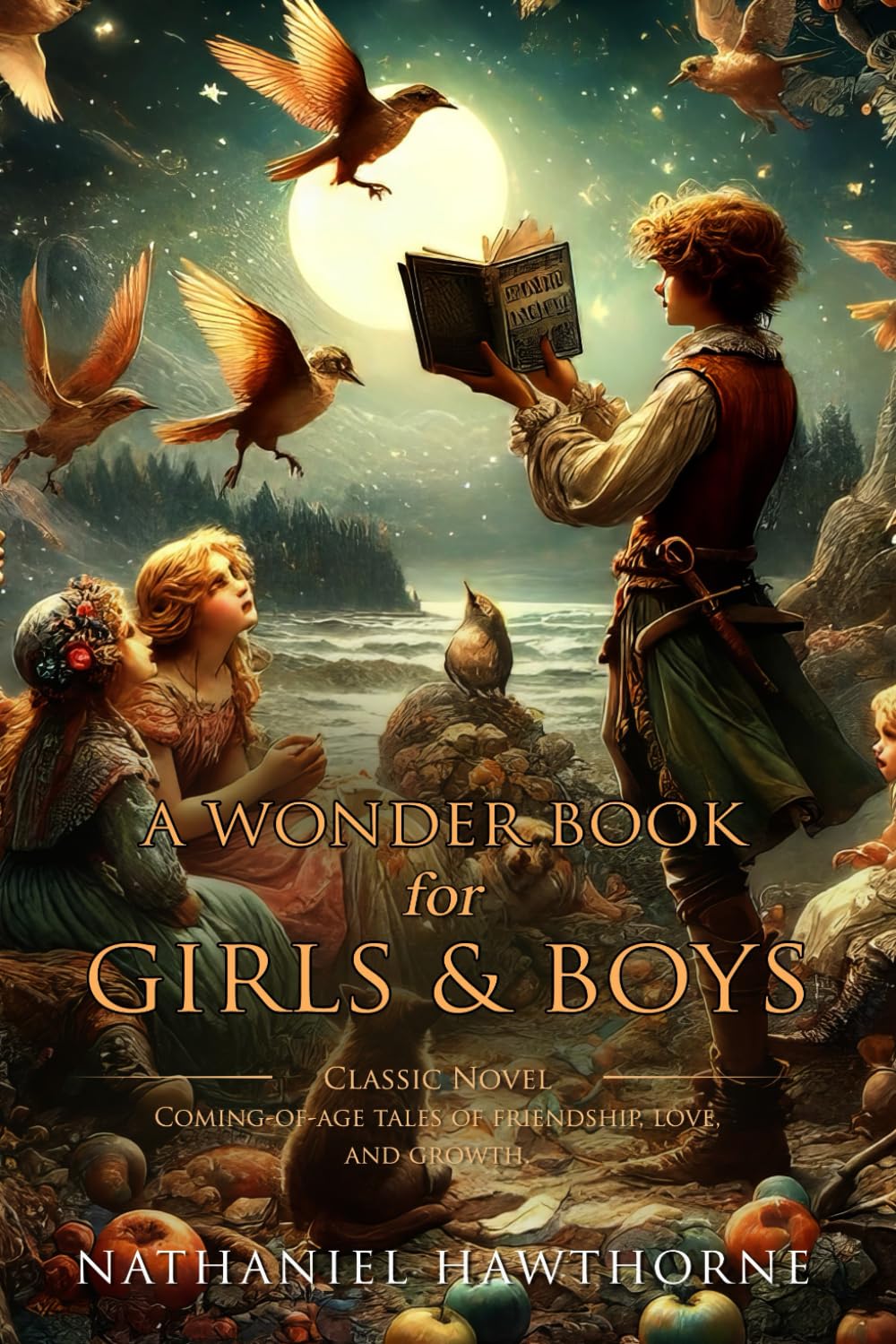 A Wonder Book for Girls & Boys: Complete with Classic illustrations and Annotation