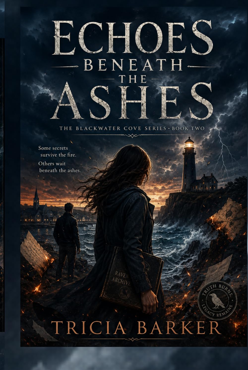 Echoes Beneath the Ashes: A Blackwater Cove Mystery, Book Two (The Blackwater Cove Series)