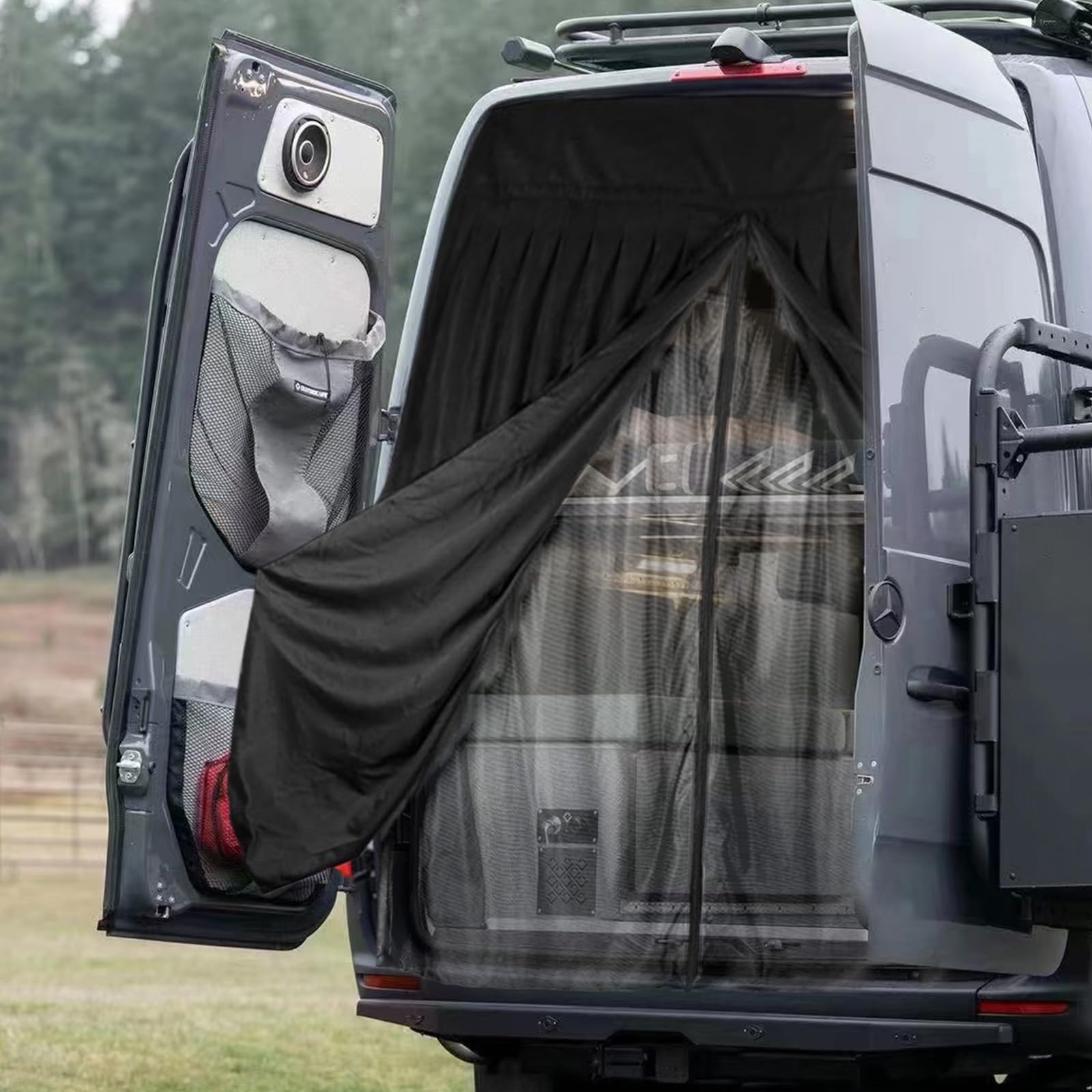 Schuifdeur reparatiepaneel binnen voor Mercedes Sprinter 2006- / Rechts